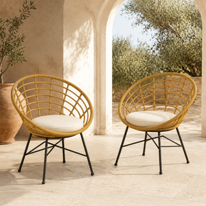 Home Republic Venice Rattan Chair