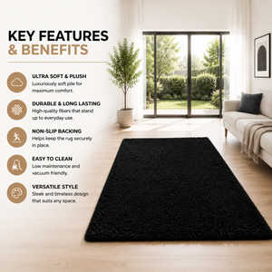 Home Republic Majestic Shagggy Rug Long Pile