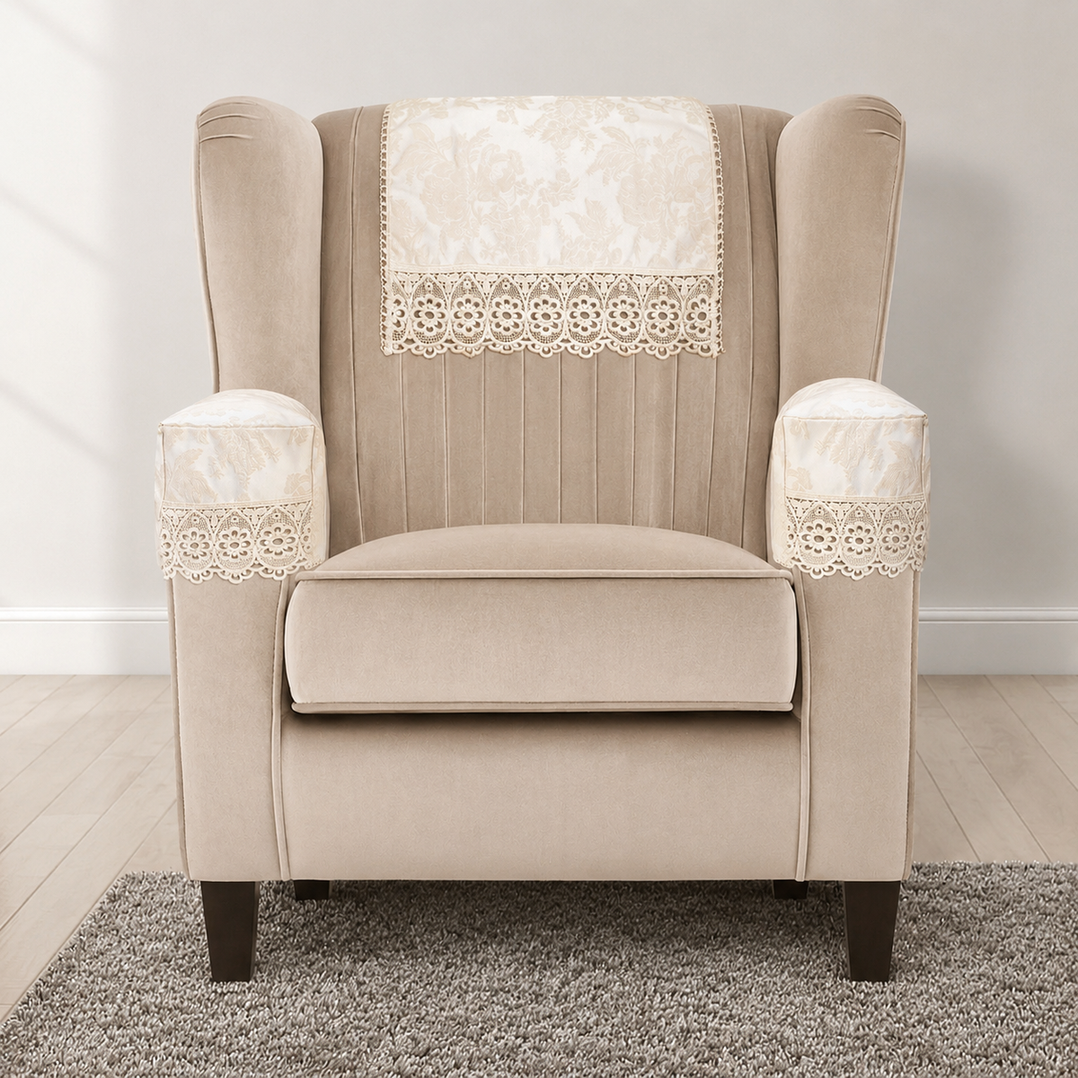 Home Republic Lace Sofa Caps