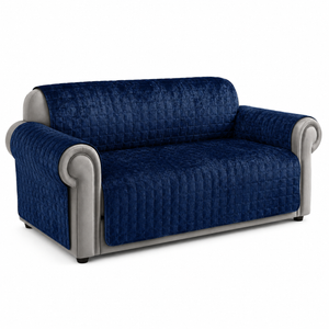 Home Republic Crushed Velvet Sofa Protector