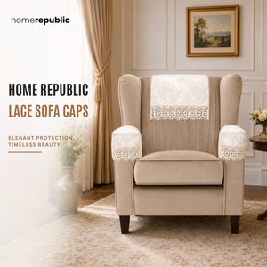 Home Republic Lace Sofa Caps