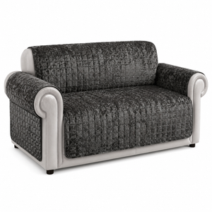 Home Republic Crushed Velvet Sofa Protector