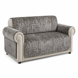 Home Republic Crushed Velvet Sofa Protector