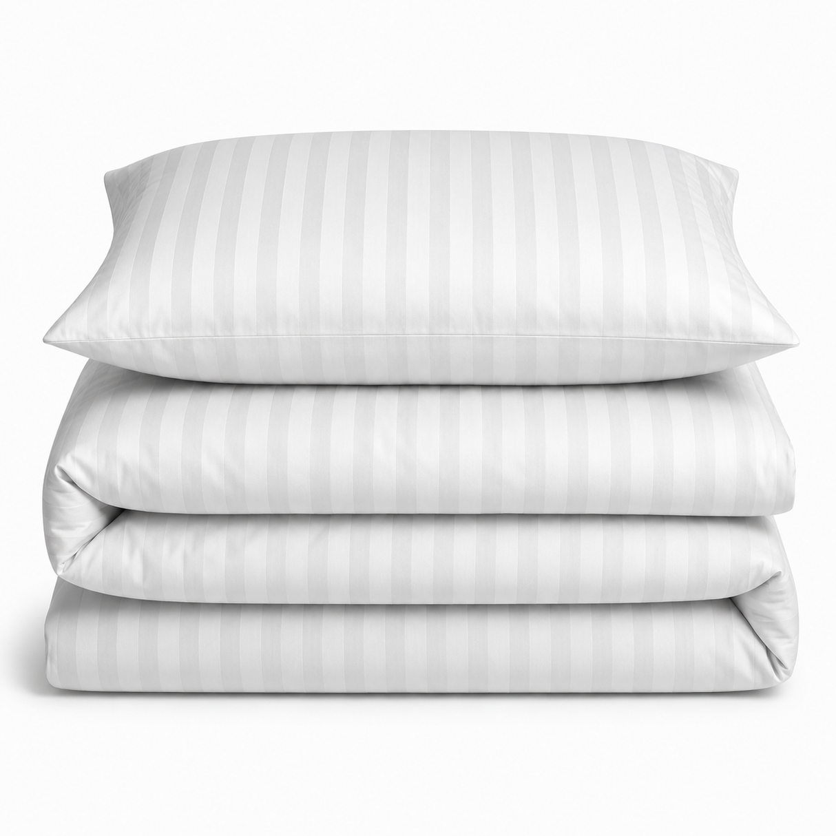 Velosso Hilton Stripe Duvet Cover & Pillowcase Set