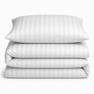 Velosso Hilton Stripe Duvet Cover & Pillowcase Set