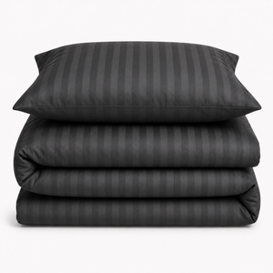 Velosso Hilton Stripe Duvet Cover & Pillowcase Set