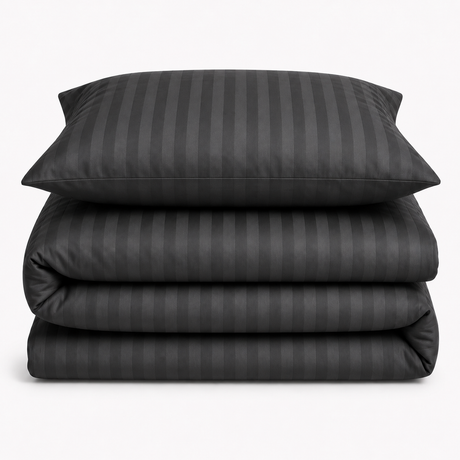 Velosso Hilton Stripe Duvet Cover & Pillowcase Set
