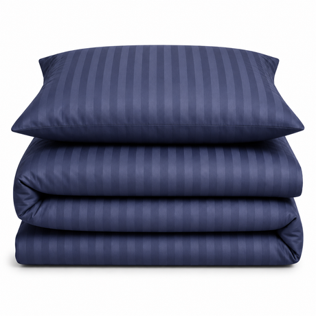 Velosso Hilton Stripe Duvet Cover & Pillowcase Set