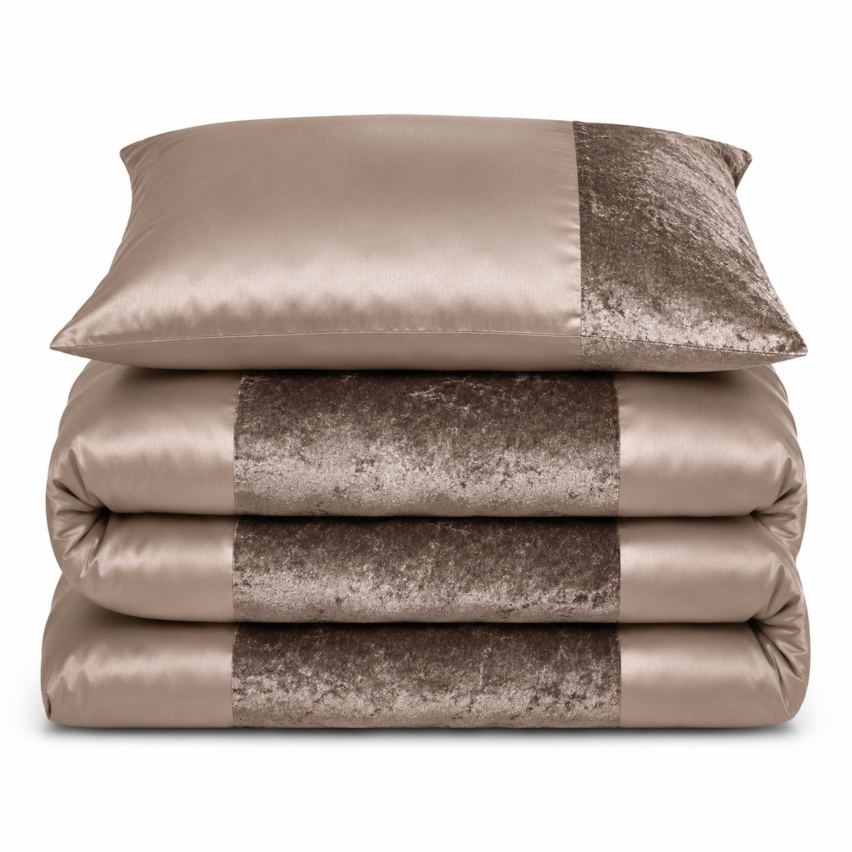 Intimates Crushed Velvet Duvet Cover & Pillowcase Set