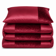 Intimates Crushed Velvet Duvet Cover & Pillowcase Set