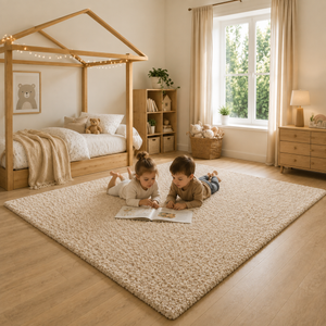 Home Republic Alaska Sponge Back Foldable Rug Long Pile