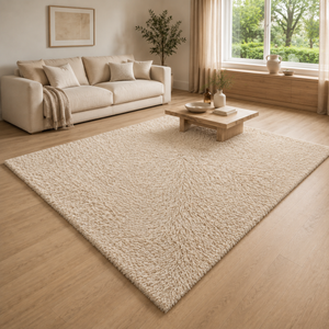 Home Republic Alaska Sponge Back Foldable Rug Long Pile