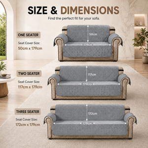 Home Republic Matt Velvet Sofa Protector