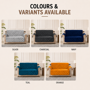 Home Republic Matt Velvet Sofa Protector