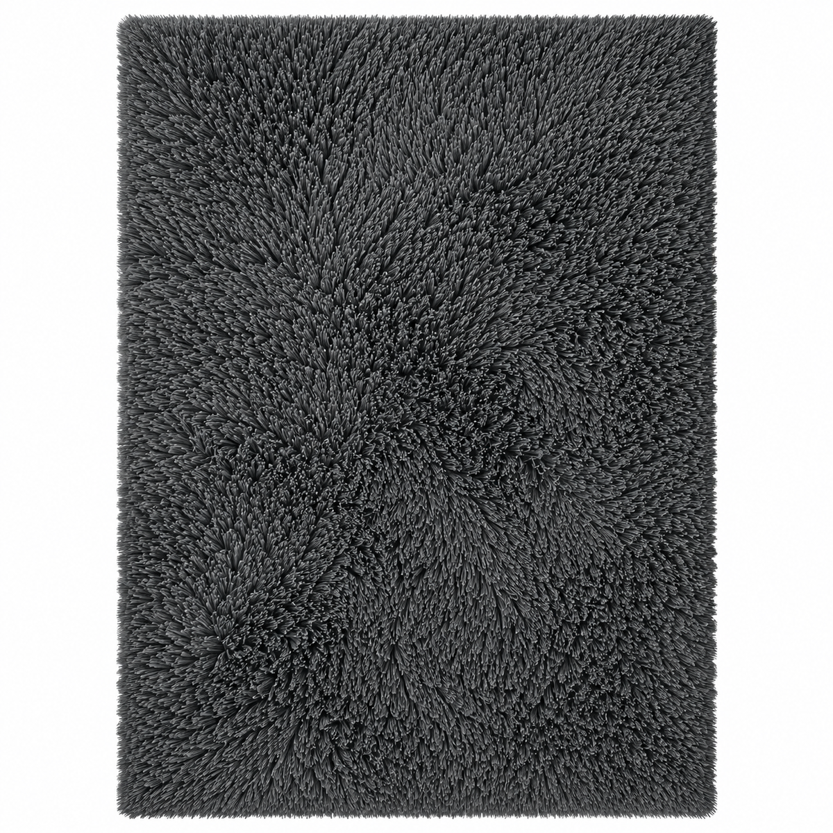 Home Republic Alaska Sponge Back Foldable Rug Long Pile
