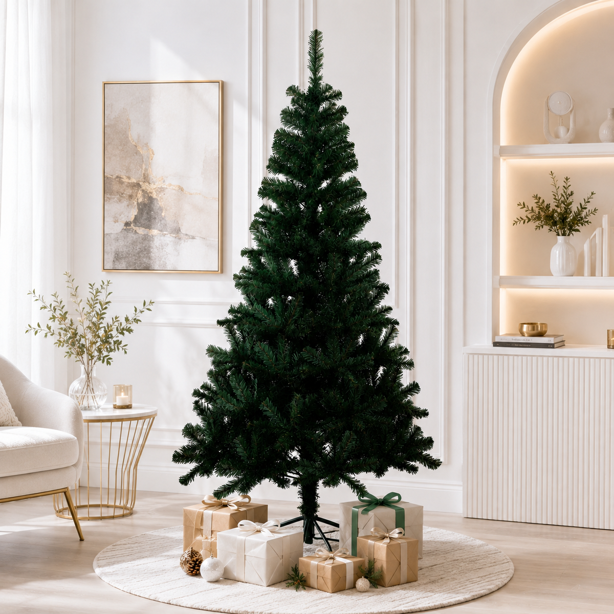 Home Republic Plain Green Christmas Tree
