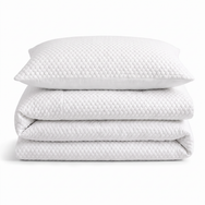 Velosso Paloma Pinsonic Bobble Pattern Duvet Cover and Pillowcase Set
