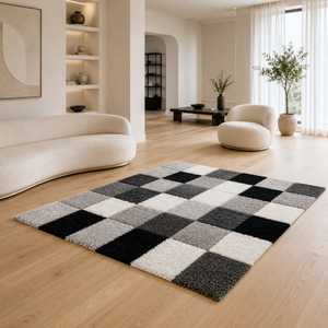 Home Republic Manhattan Blocks Rug Long Pile