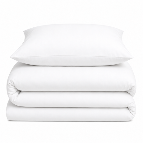 Velosso Plain Dyed Duvet Cover & Pillowcase Set
