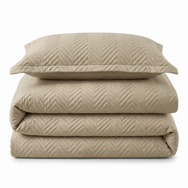 Home Republic Hudson Chevron Pinsonic Duvet Cover and Pillowcase Set