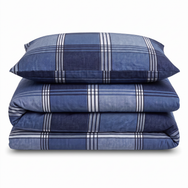 Velosso Hamilton Check Duvet Cover & Pillowcase Set