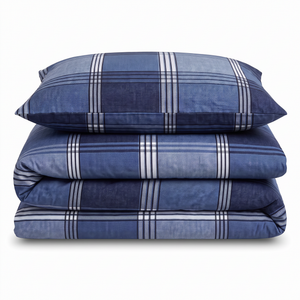 Velosso Hamilton Check Duvet Cover & Pillowcase Set