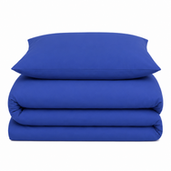 Velosso Plain Dyed Duvet Cover & Pillowcase Set