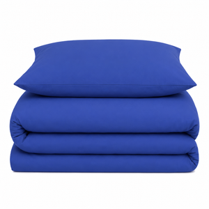 Velosso Plain Dyed Duvet Cover & Pillowcase Set