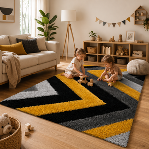 Home Republic Shaggy Chevron Rug Long Pile