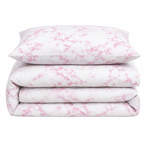 Velosso Marble Duvet Cover & Pillowcase Set