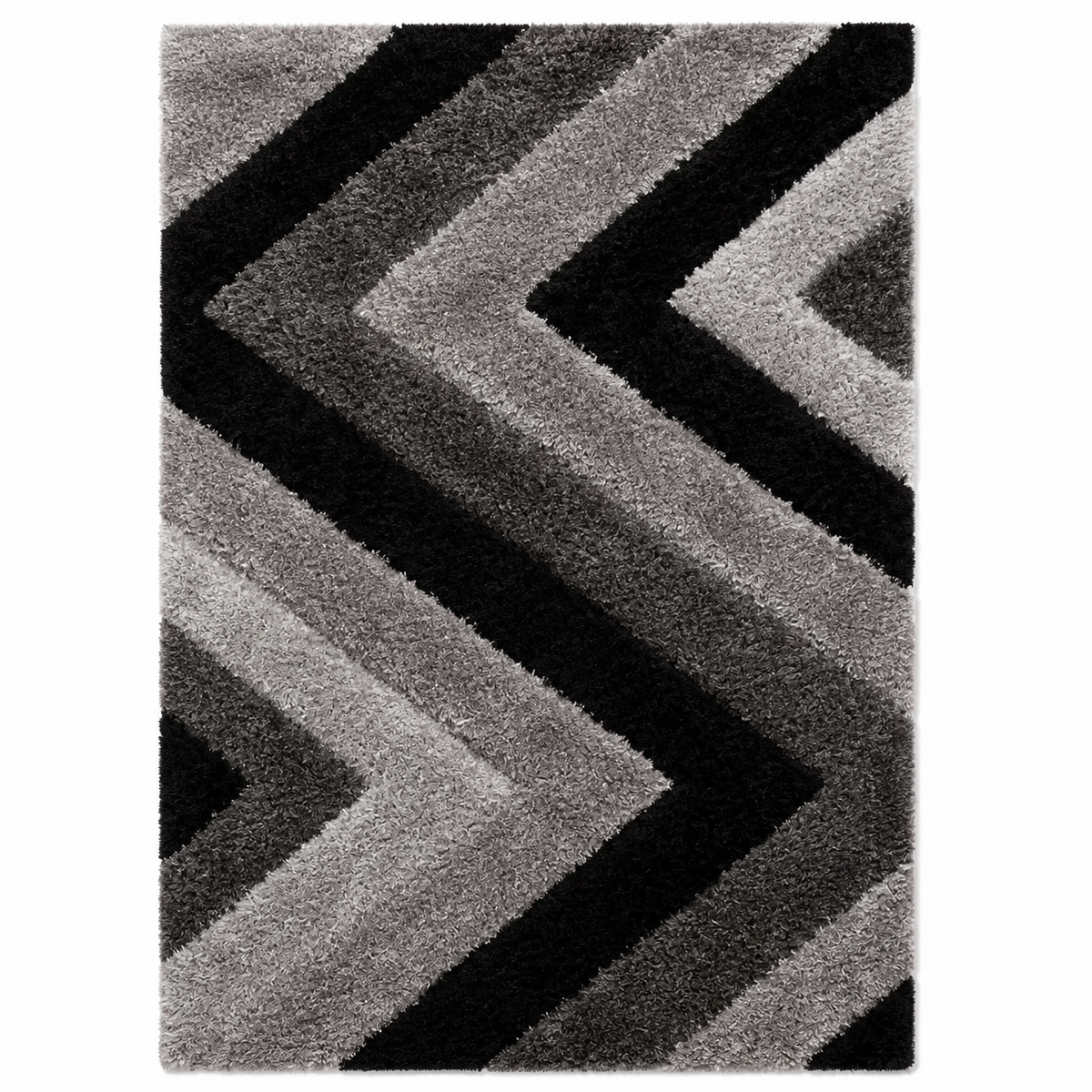Home Republic Shaggy Chevron Rug Long Pile