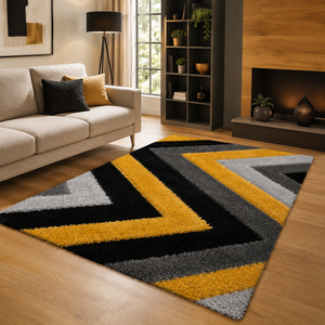 Home Republic Shaggy Chevron Rug Long Pile