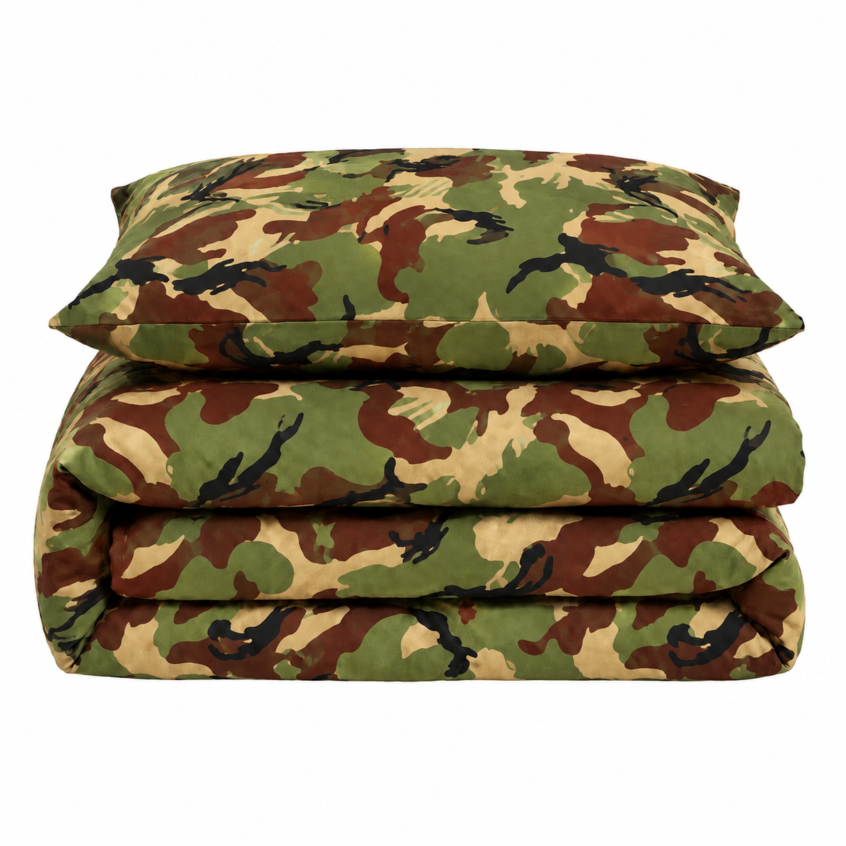 Velosso Camouflage Duvet Cover & Pillowcase Set