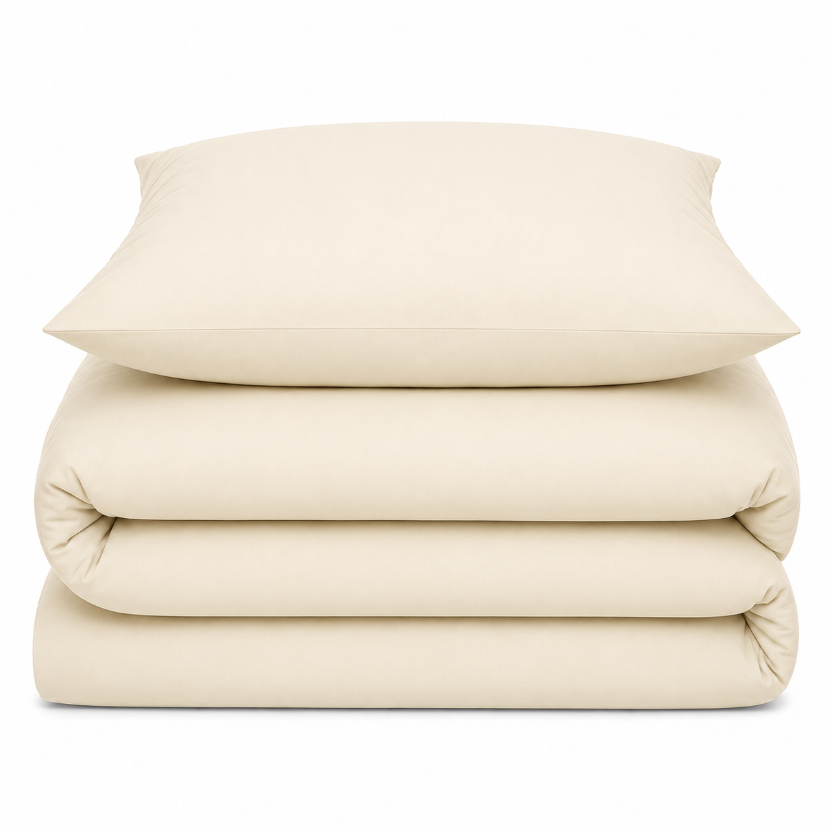 Velosso Plain Dyed Duvet Cover & Pillowcase Set