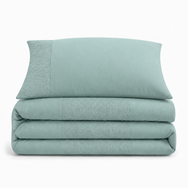 Velosso Quilted Floral Duvet Cover & Pillowcase Set