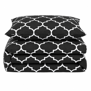 Velosso Lattice Duvet Cover & Pillowcase Set