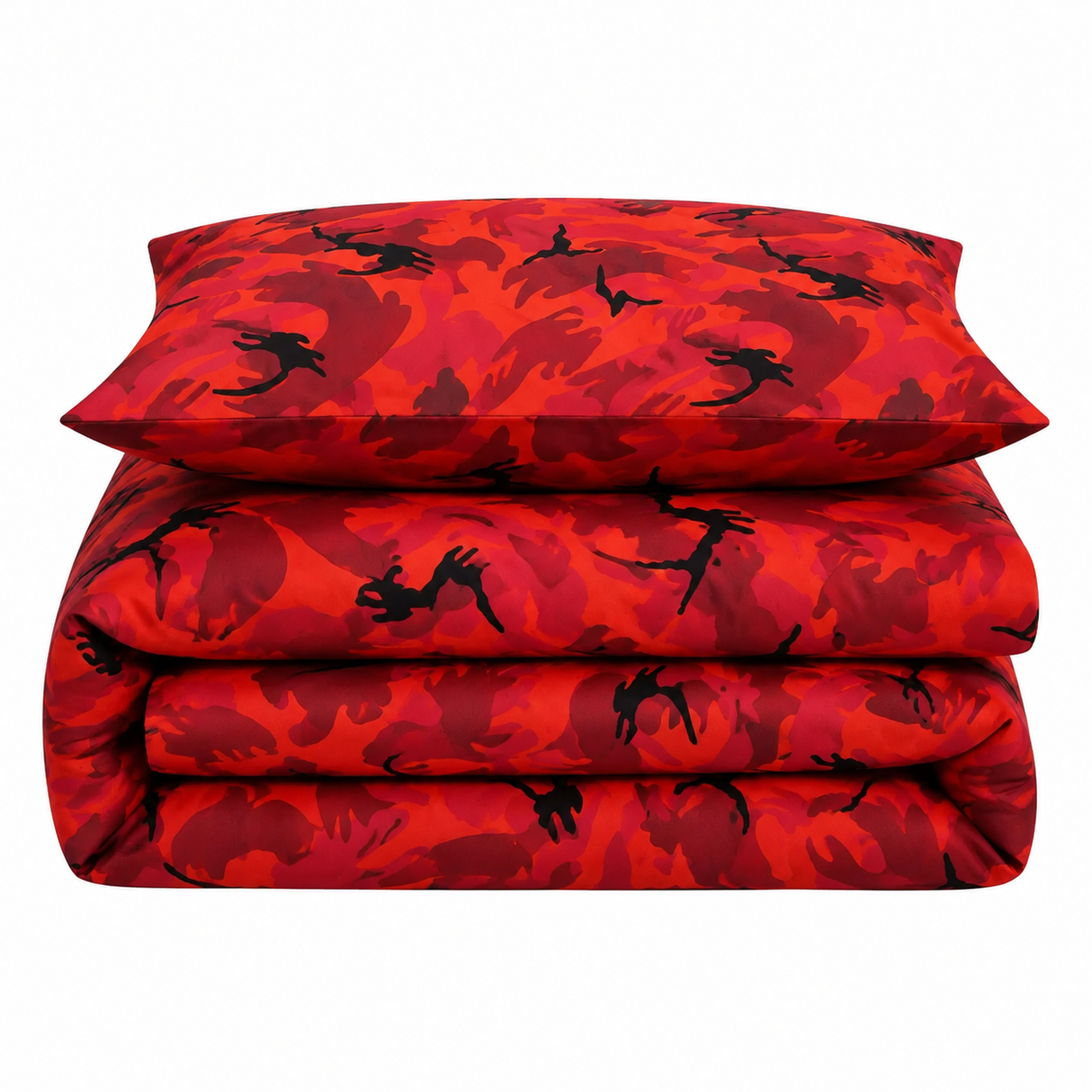Velosso Camouflage Duvet Cover & Pillowcase Set
