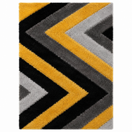 Home Republic Shaggy Chevron Rug Long Pile
