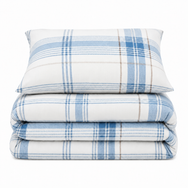 Velosso Burlington Check Duvet Cover & Pillowcase Set
