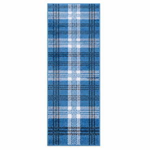 Home Republic Tartan Check Runner Low Pile
