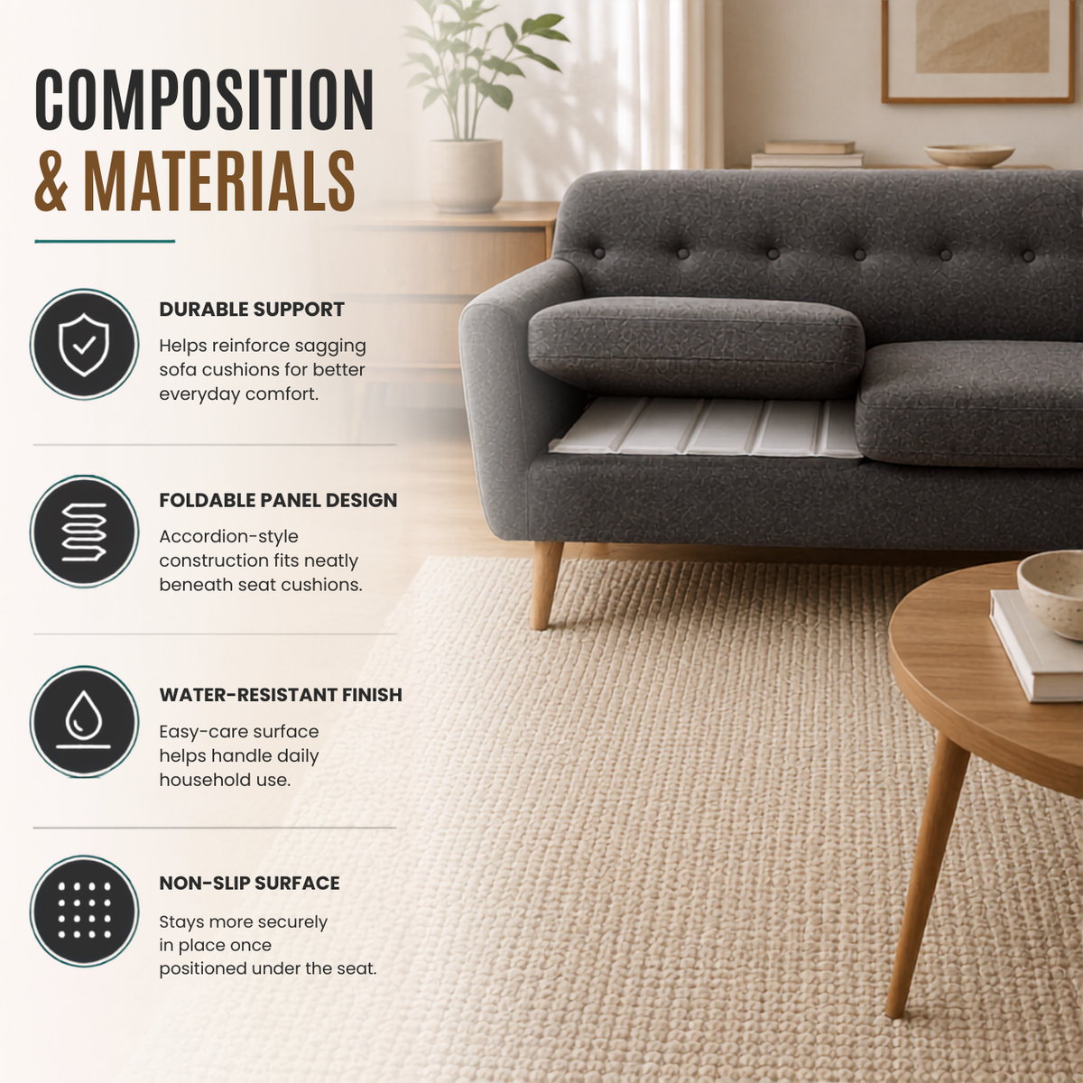 Home Republic Sofa Rejuvenator Boards