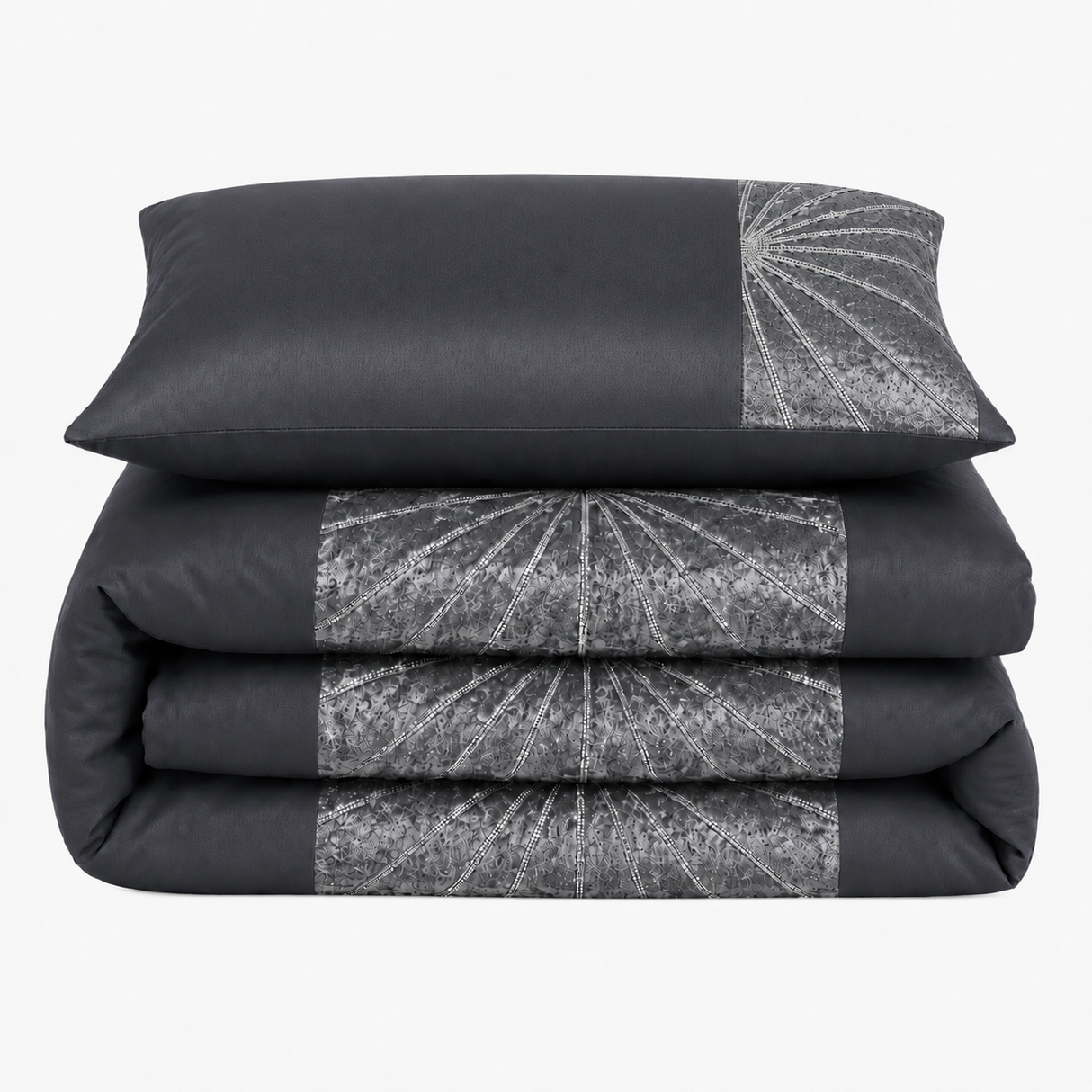 Intimates Diamante Starburst Duvet Cover & Pillowcase Set
