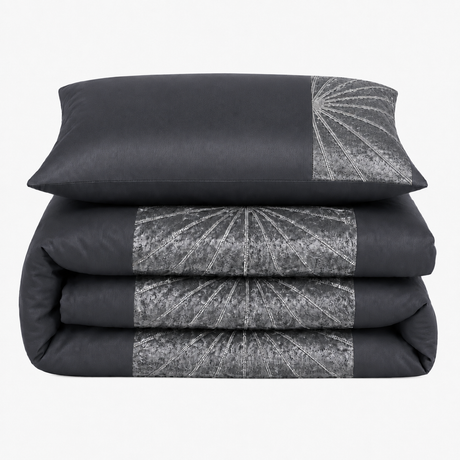 Intimates Diamante Starburst Duvet Cover & Pillowcase Set