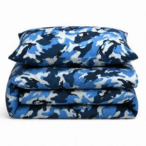 Velosso Camouflage Duvet Cover & Pillowcase Set