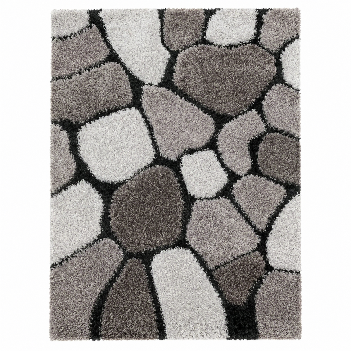 Home Republic Pebbles Shaggy Rug Long Pile