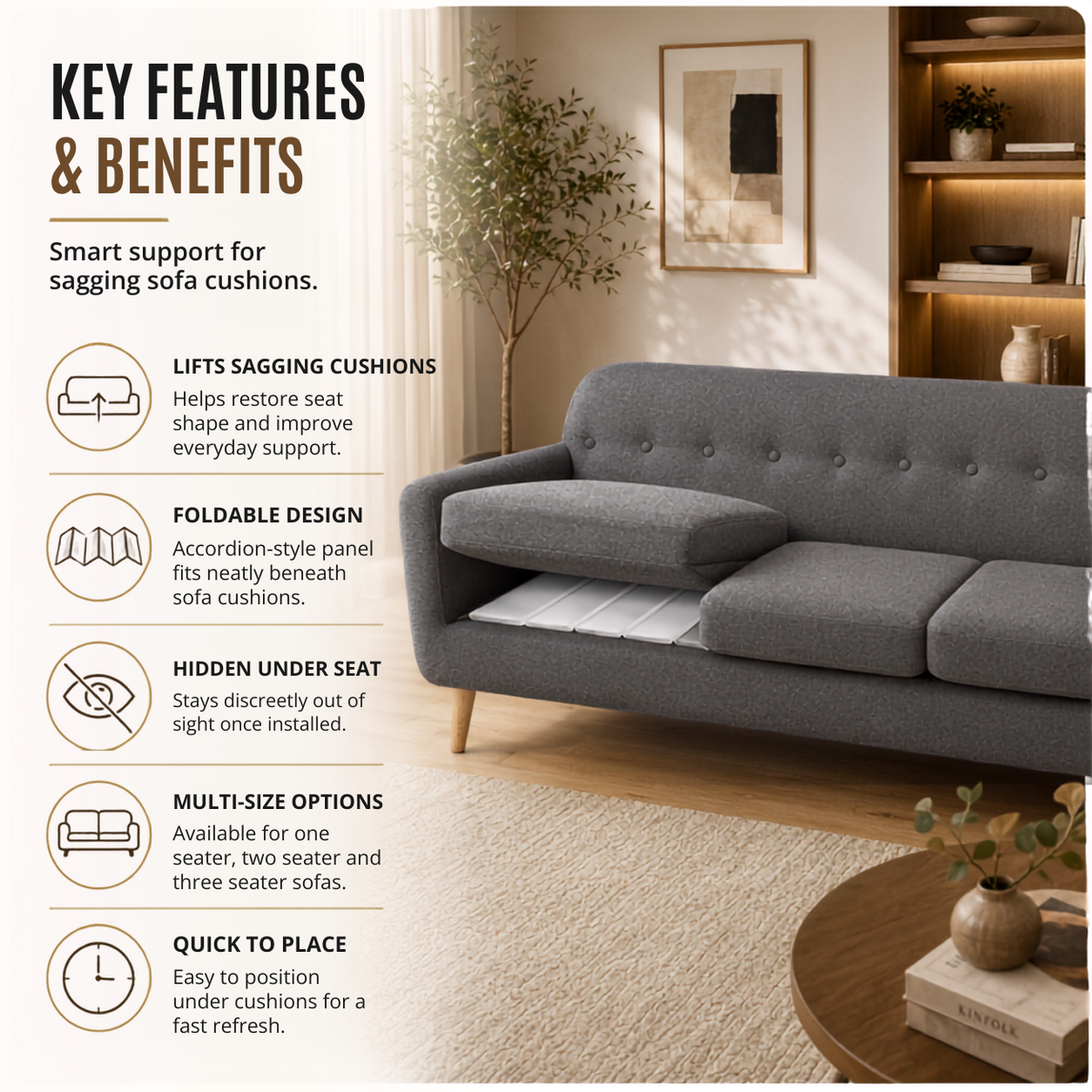 Home Republic Sofa Rejuvenator Boards