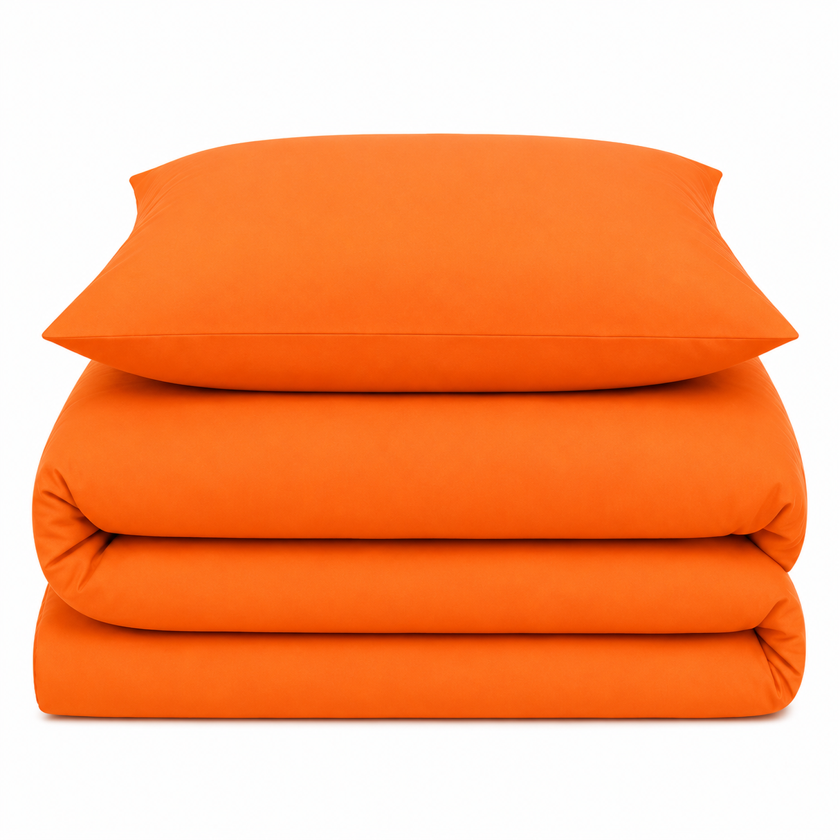 Velosso Plain Dyed Duvet Cover & Pillowcase Set