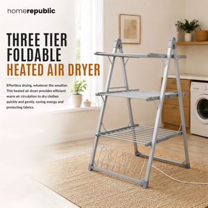 Home Republic 3 Tier Foldable Heated Air Dryer