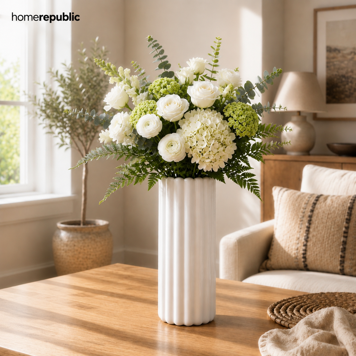 Home Republic Ceramic Tall Vase