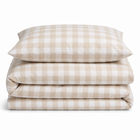 Sweet Dreams Wyndham Gingham Check Duvet Cover and Pillowcase Set